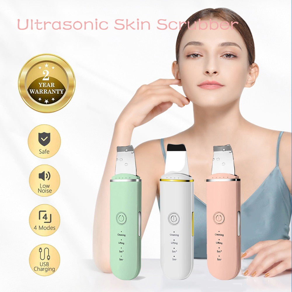 Beauty Ultrasonic Skin Scrubber.